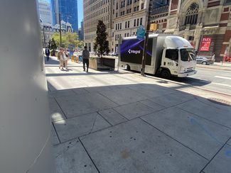 We can canvass the northeast region Our truck is